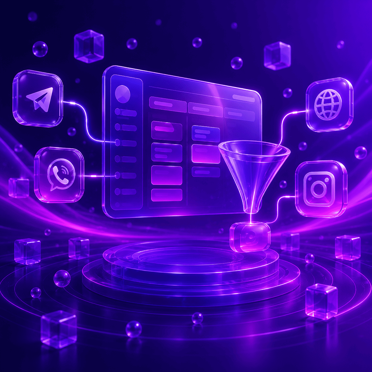 Cum automatizezi cererile din Telegram, Viber, site și Instagram