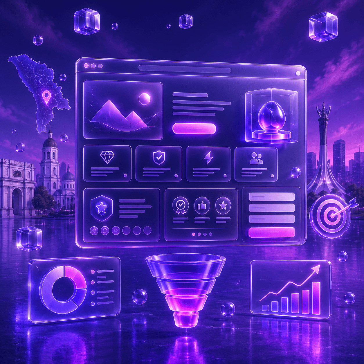 Creare landing page în Chișinău pentru reclame: ce trebuie să fie pe pagină